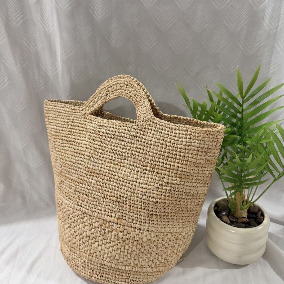 Boheemse Raffia Strooien Tas H - Woven Straw Bag recensie en prijs