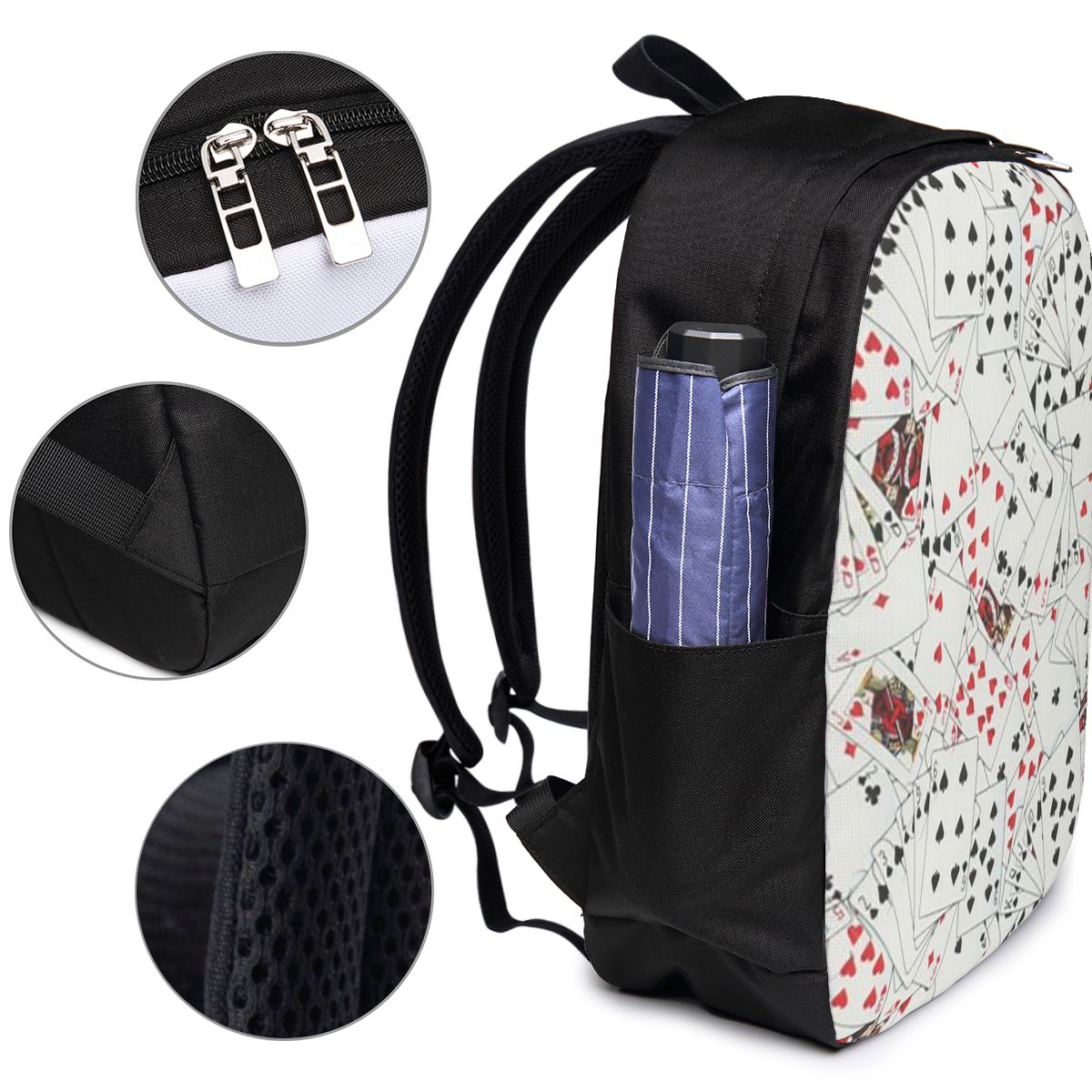 Speelkaarten Poker Print Rugza - Women Bags For Women recensie en prijs