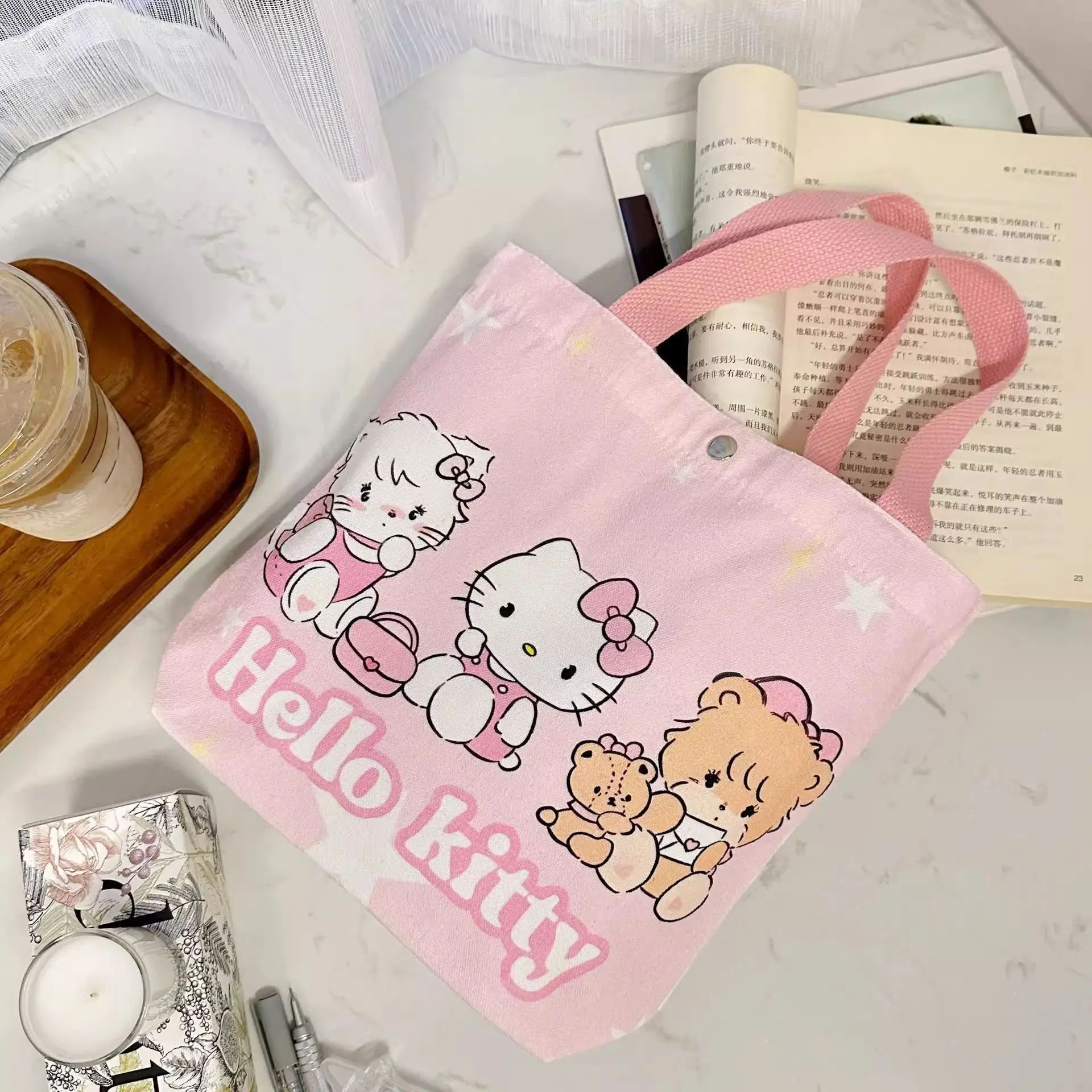 Leuke Hello Kitty-print, ruime - Women Bags Wholesale recensie en prijs