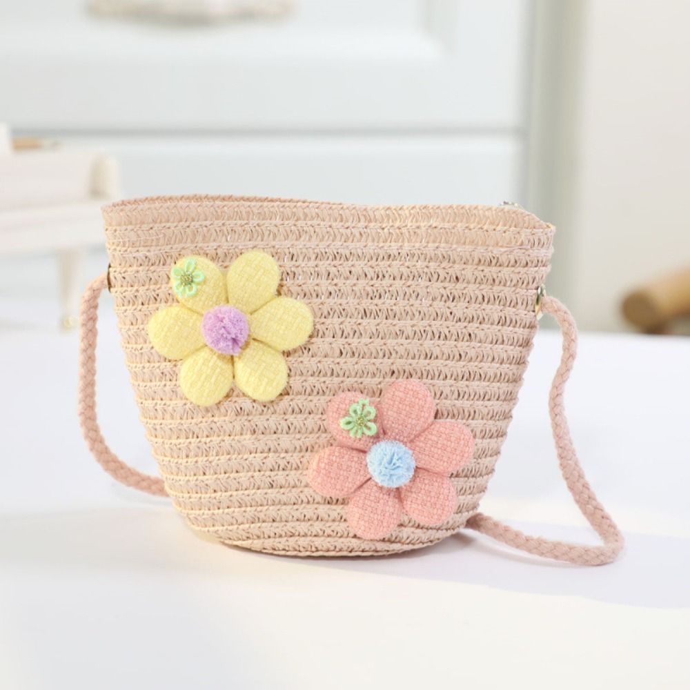 Handgemaakte geweven meisjesbl - Woven Straw Bag recensie en prijs